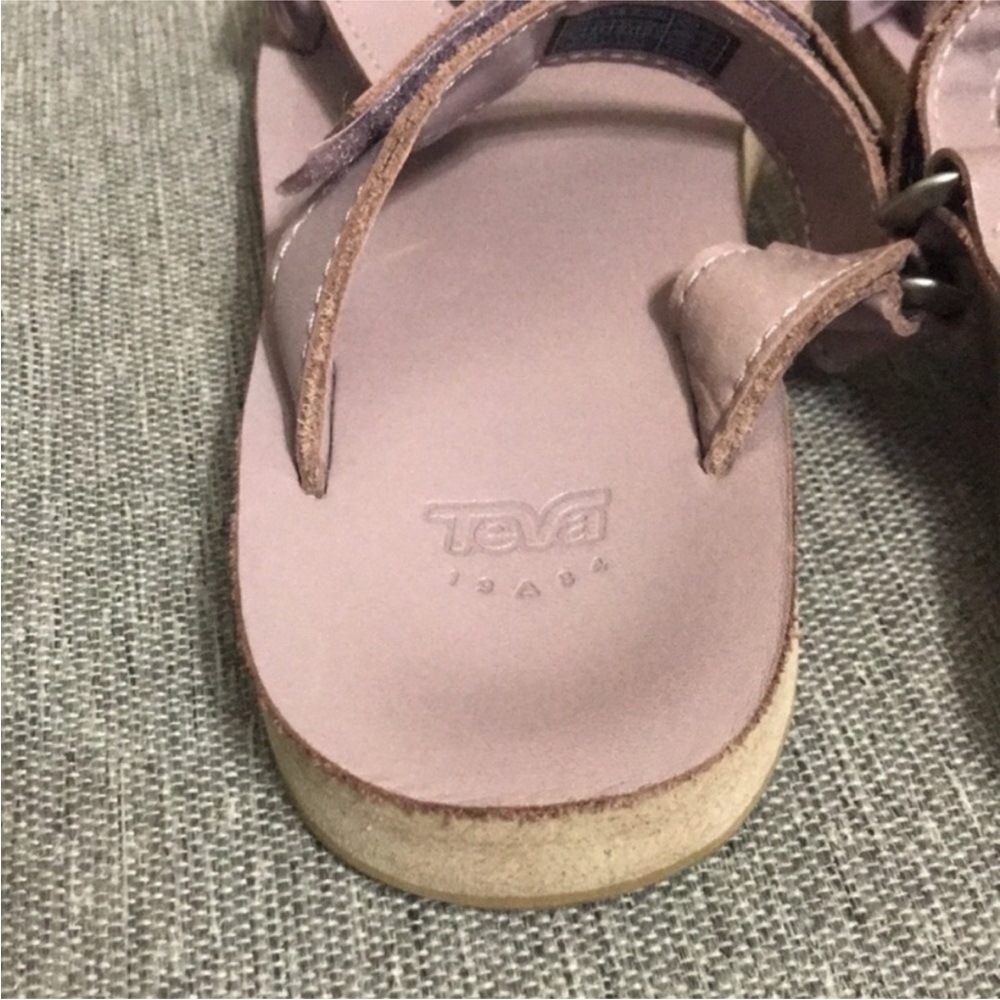 Teva Universal Leather Slide Lavender Purple - Picture 7 of 8